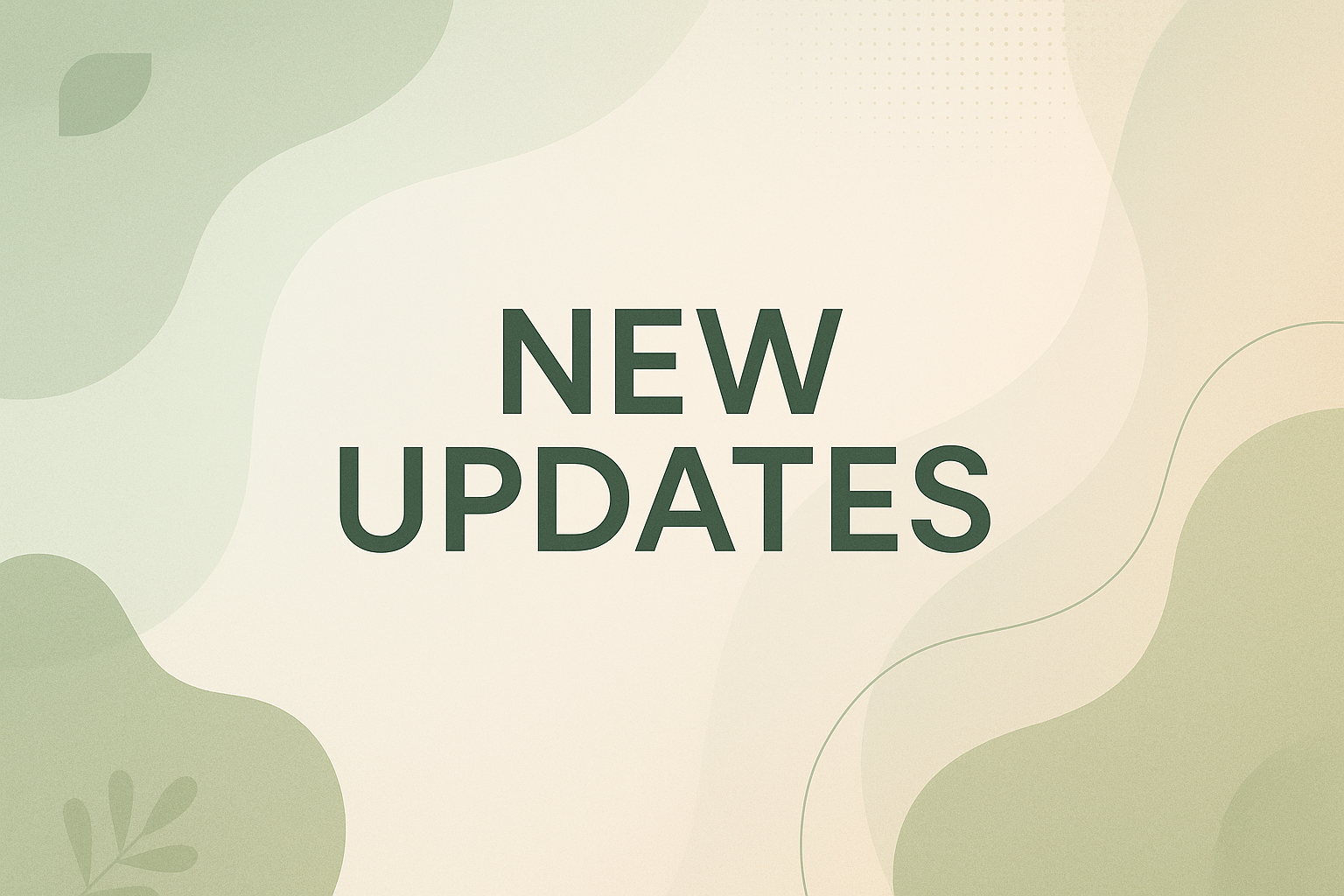 new updates light green earth tone color