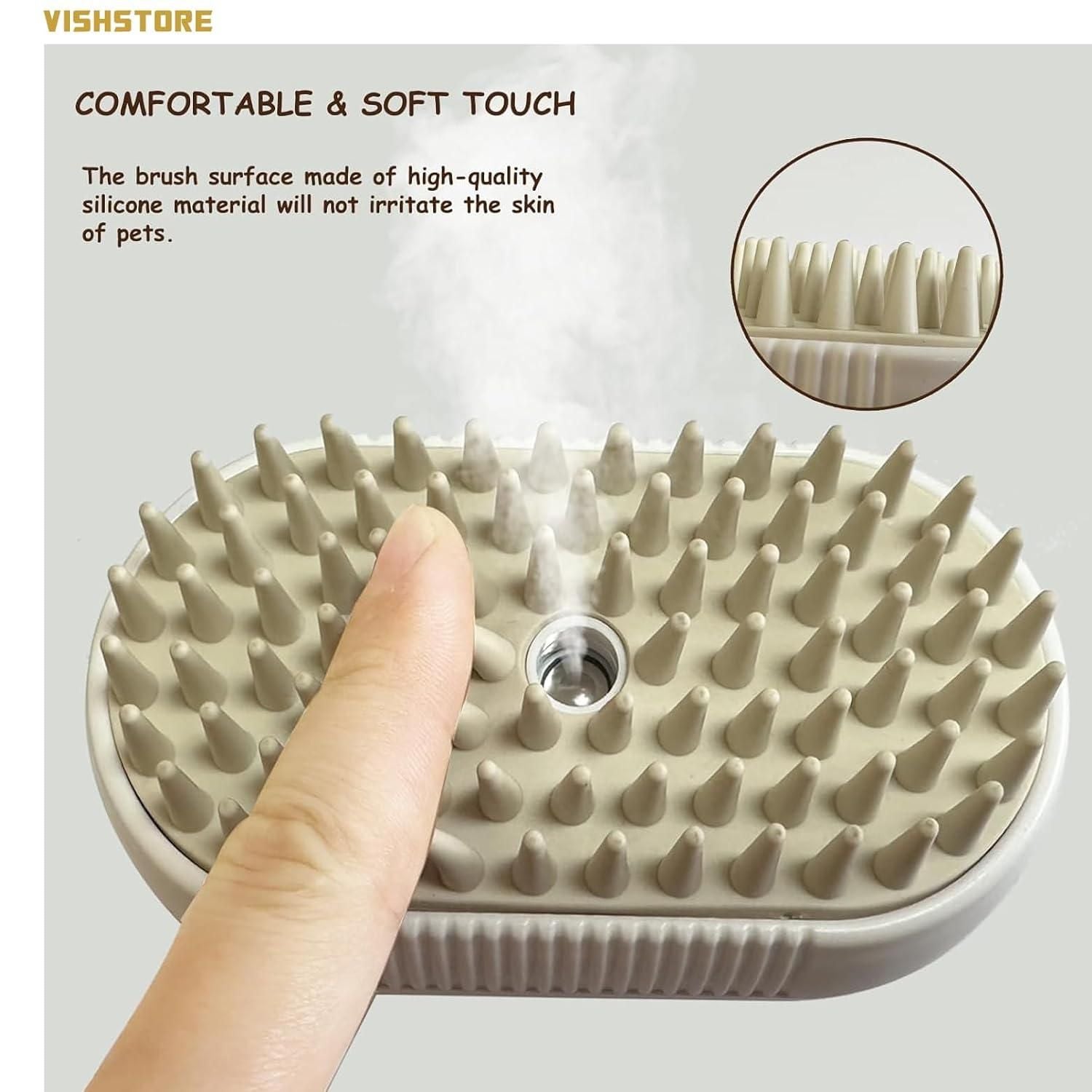 Pet Steam Brush