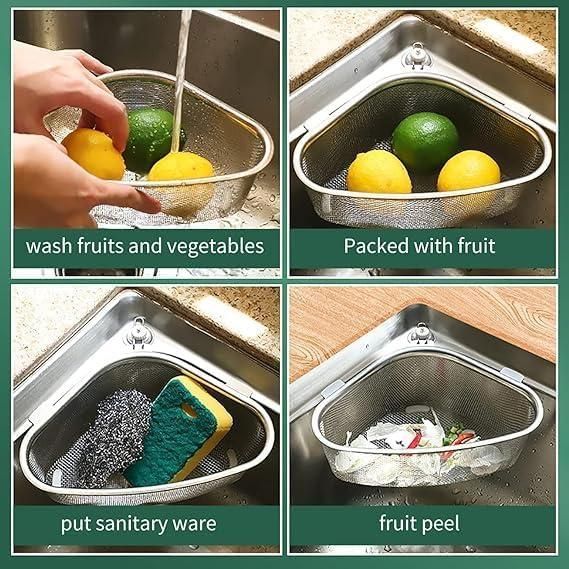 Triangle Sink Drain Basket