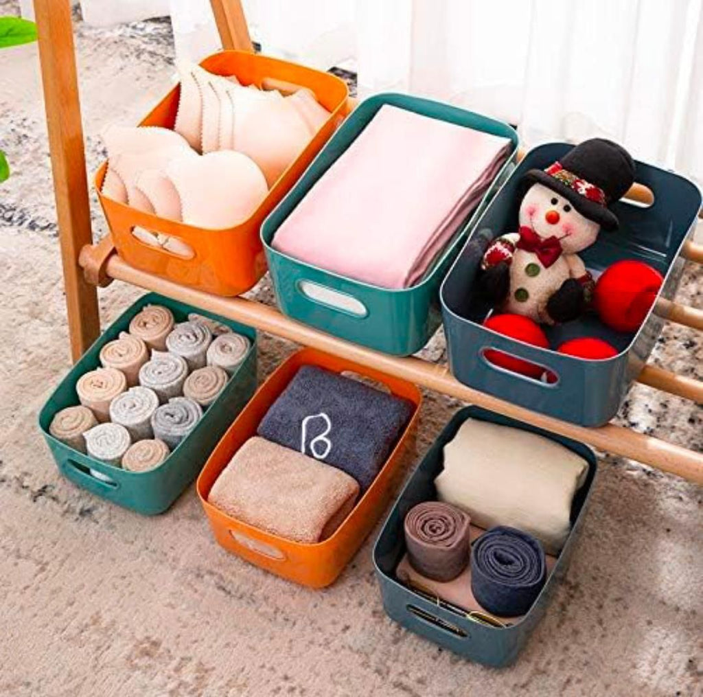 3-Piece Plastic Storage Baskets