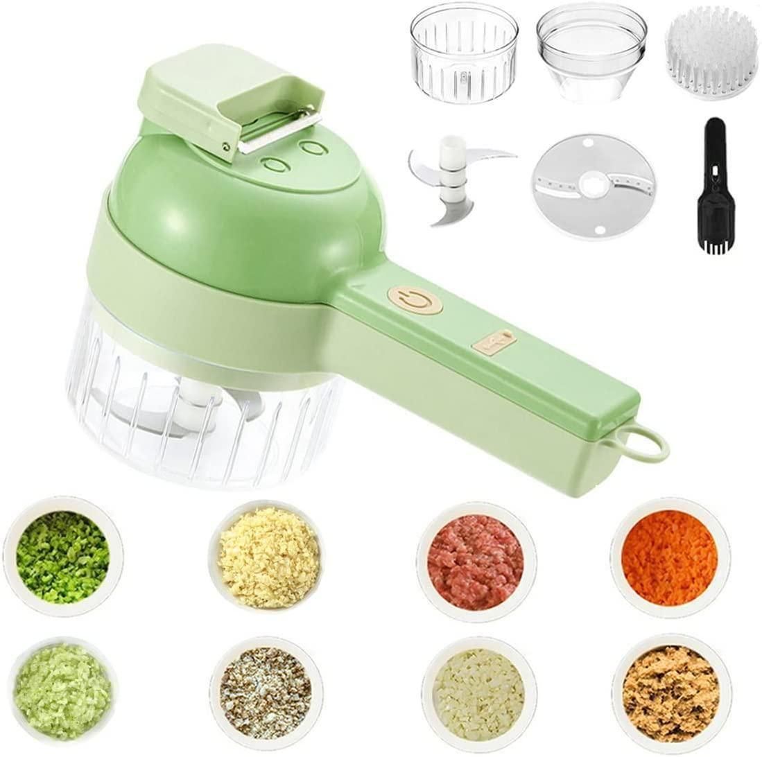 Portable 4-in-1 Food Chopper