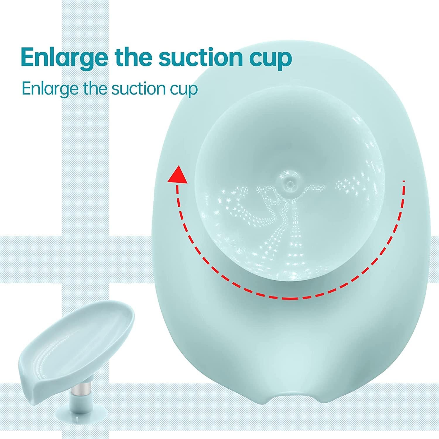 Leaf Soap Dish Suction Cup