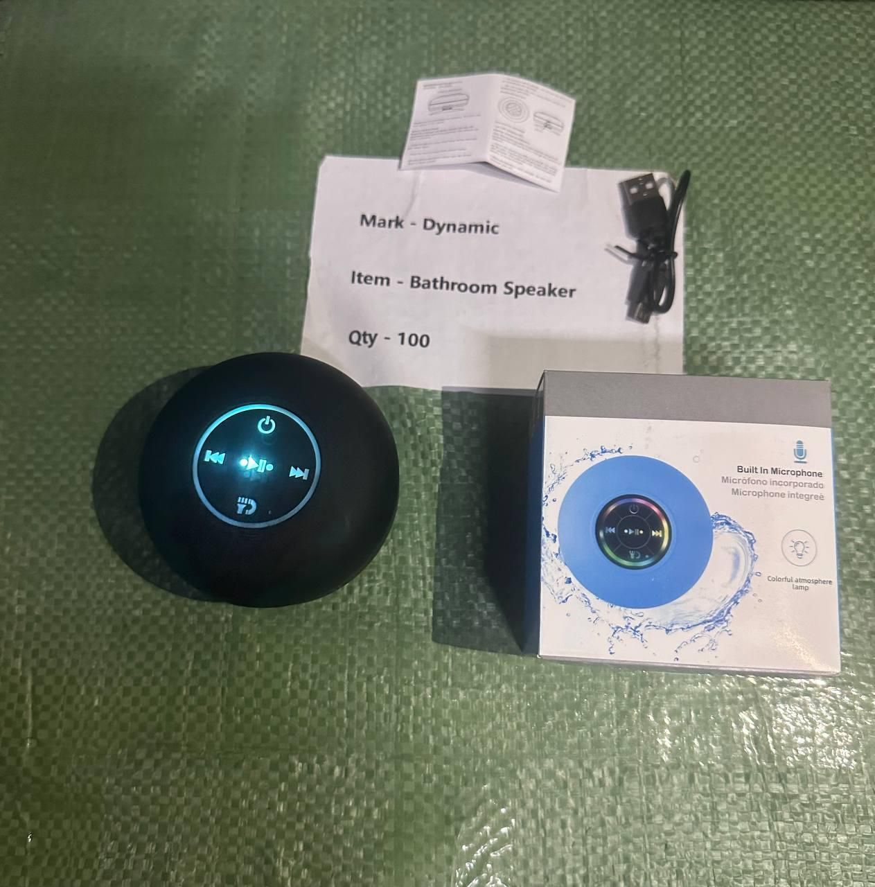 Large Suction Cup Bluetooth Speaker