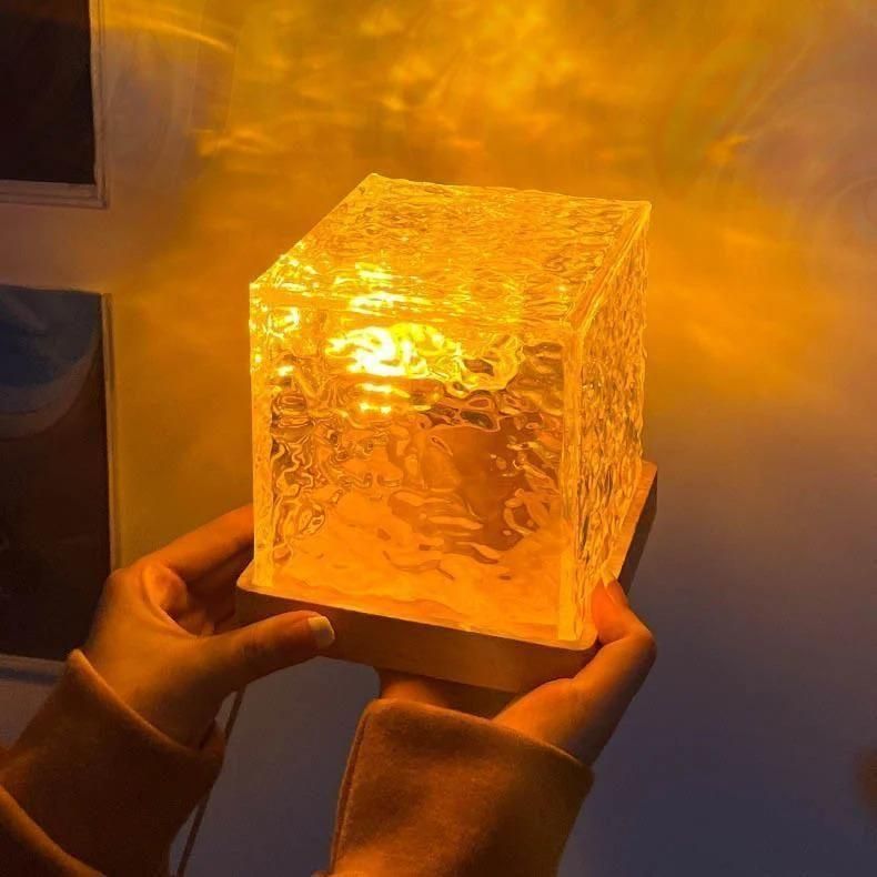 Rotating Ripple Aura Night Light