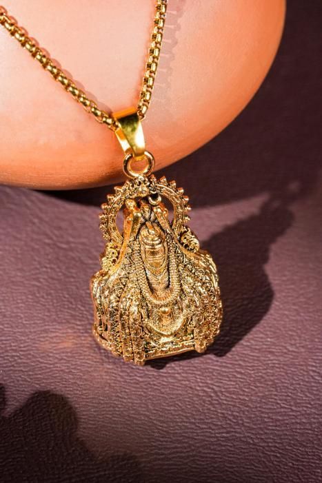 Shivling Pendant with Chain