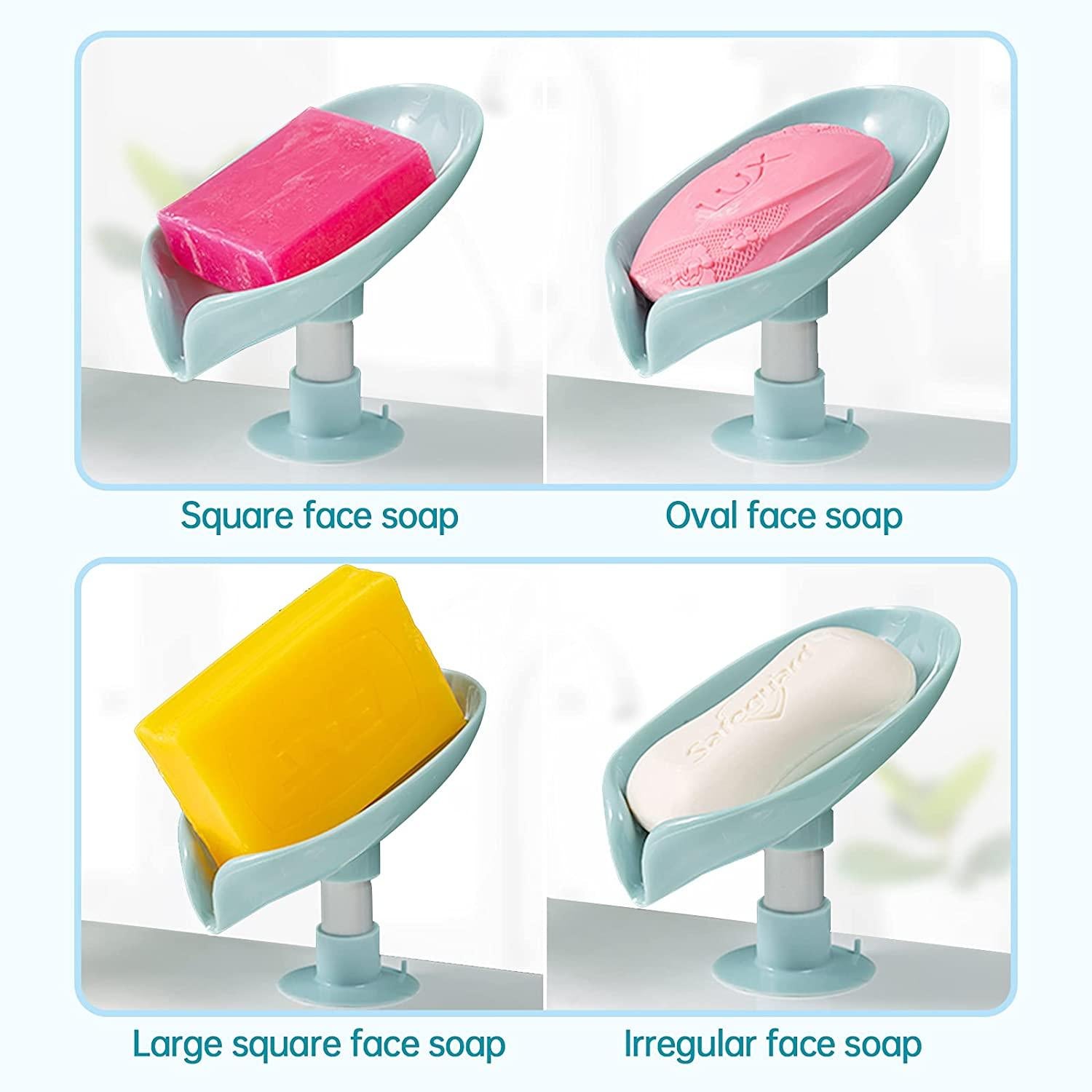 Leaf Soap Dish Suction Cup