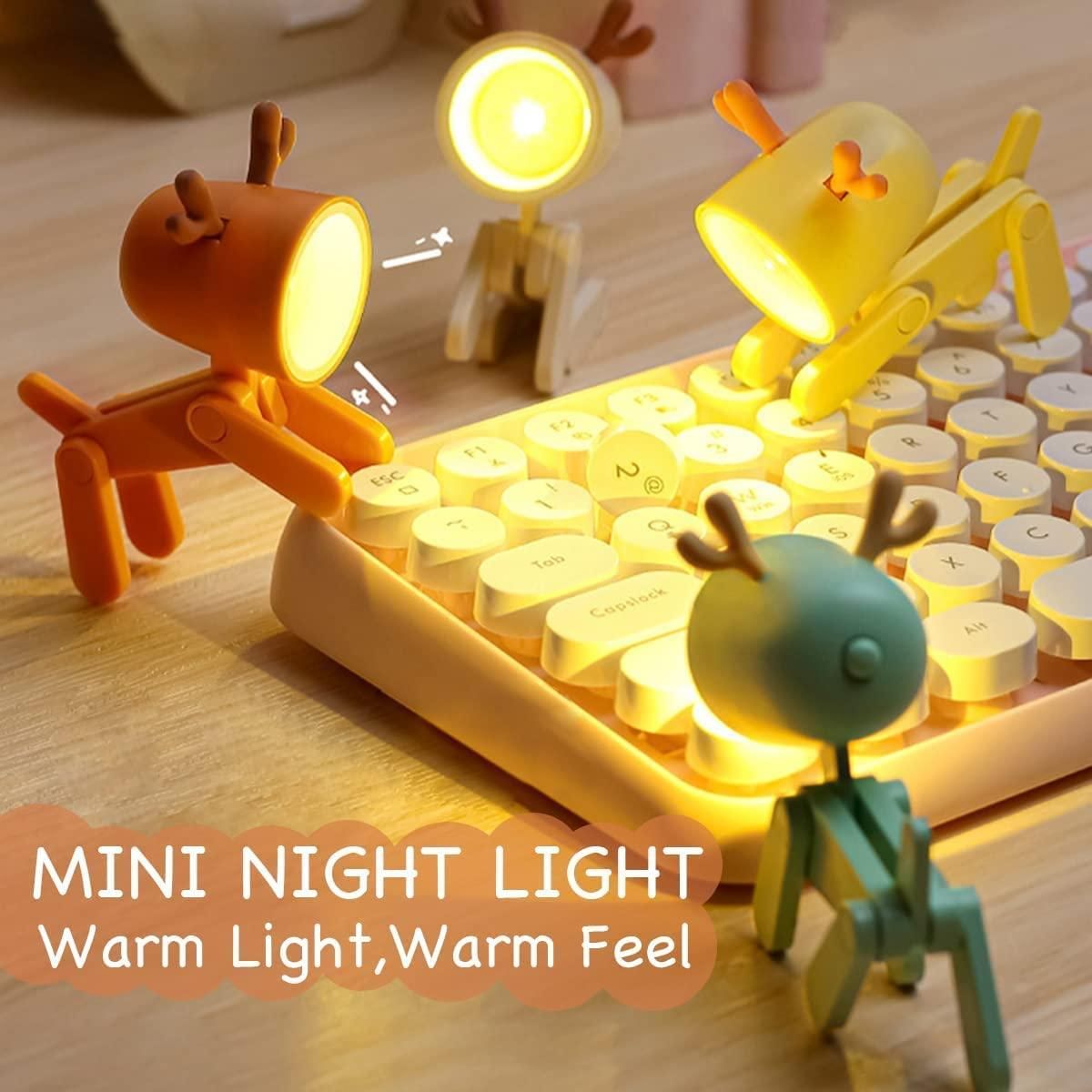 Mini LED Deer Desk Lamp