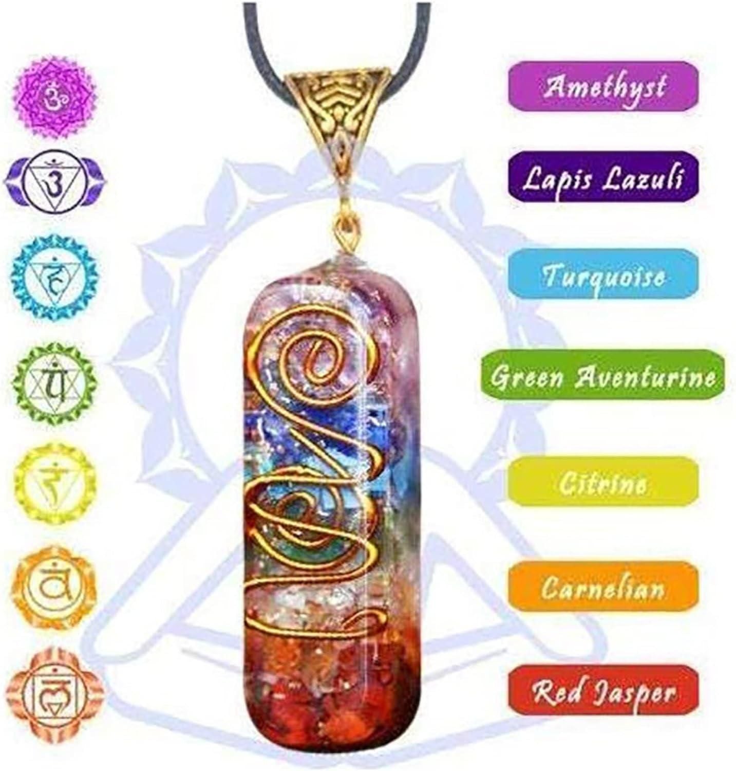Titanium Quartz Pendant Set