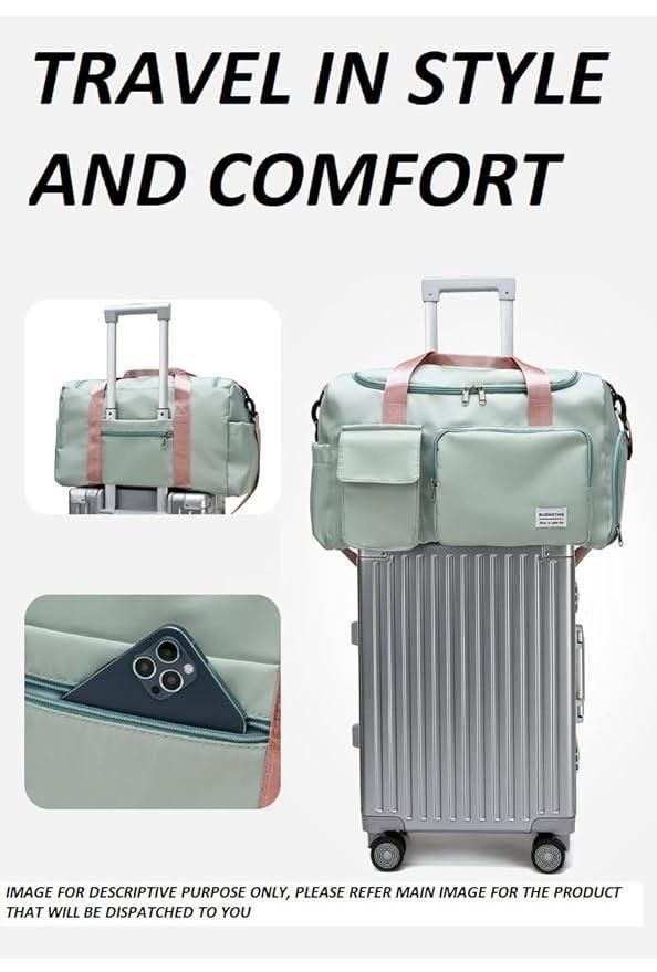 Versatile Duffle Bag with Shoes