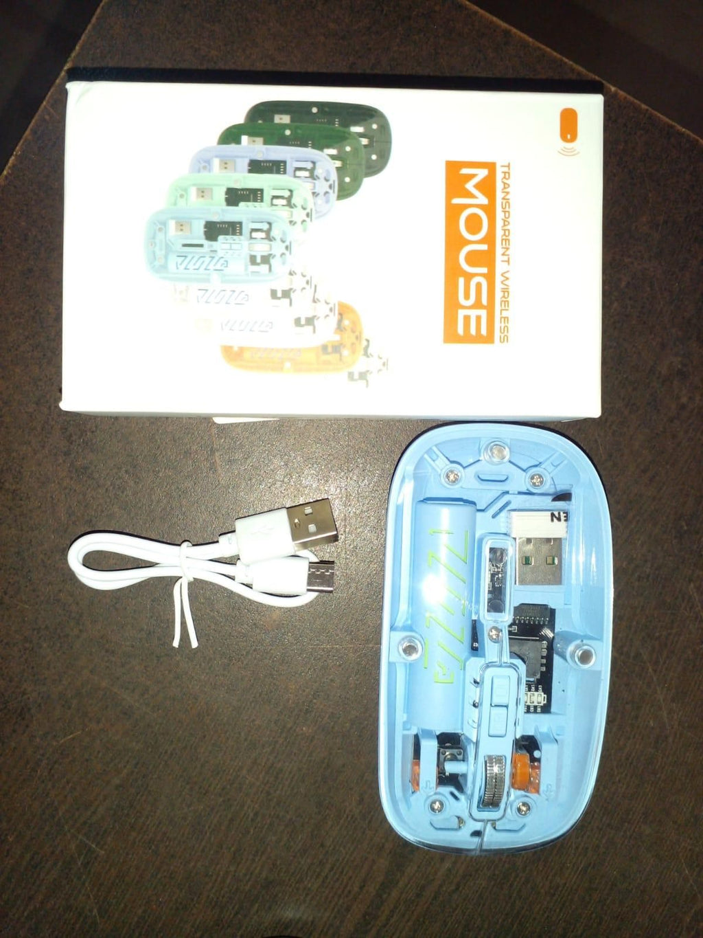Transparent Rechargeable Mouse