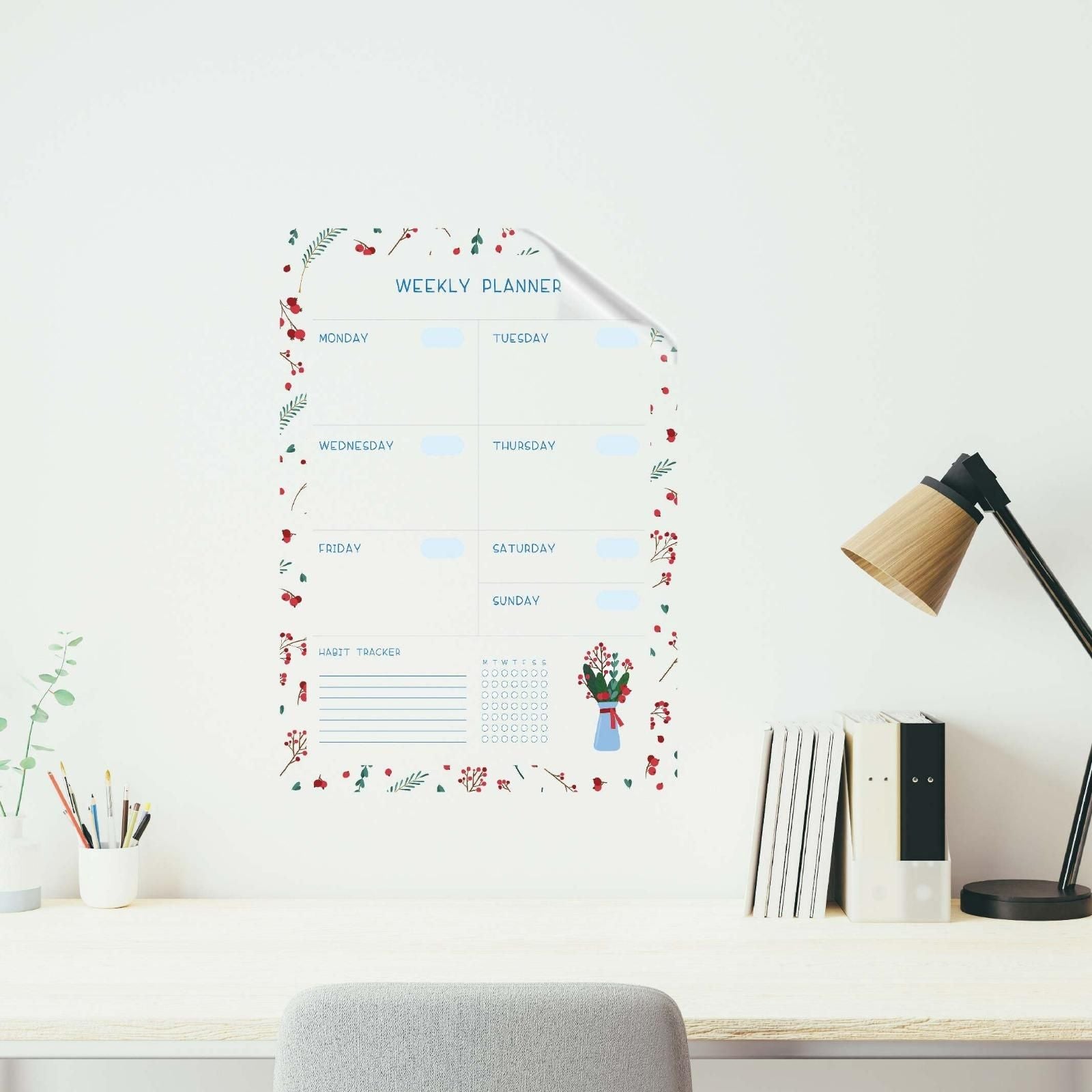 Weekly Planner Sheet Organizer