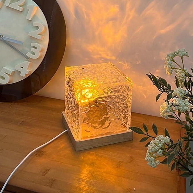 Rotating Ripple Aura Night Light