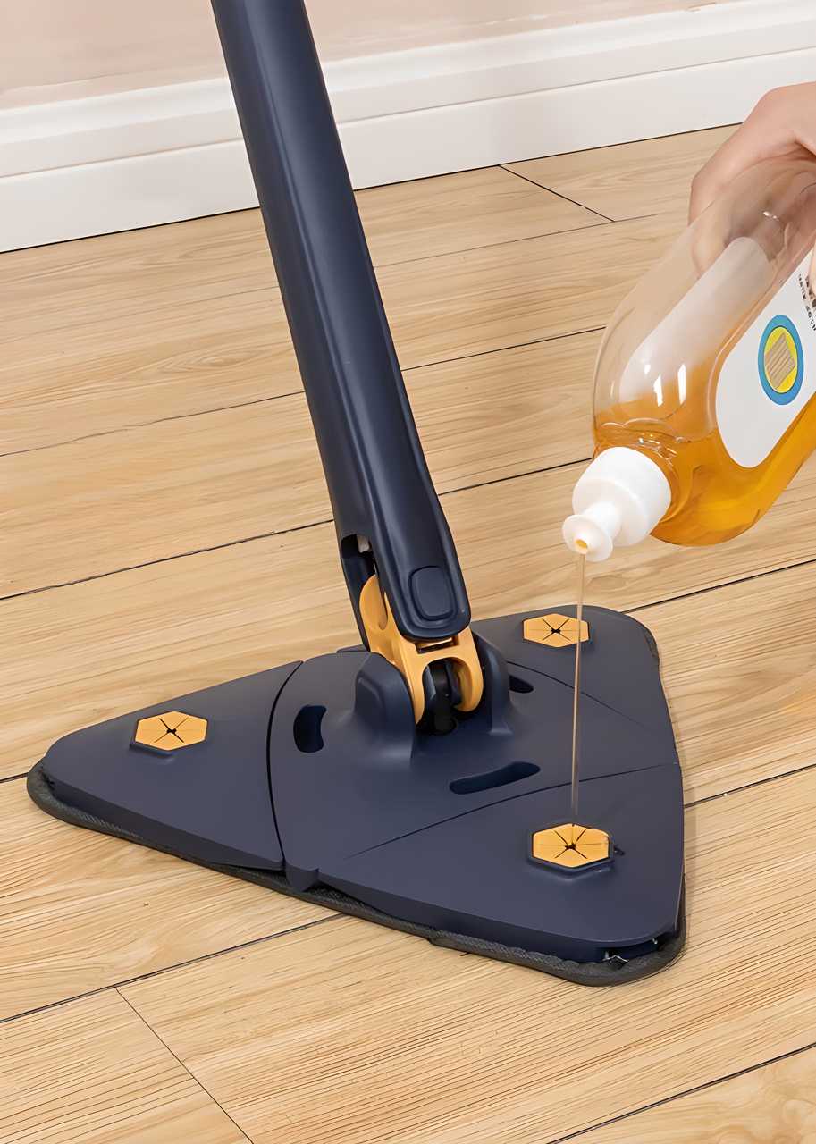 Blue Triangle Cleaning Mop