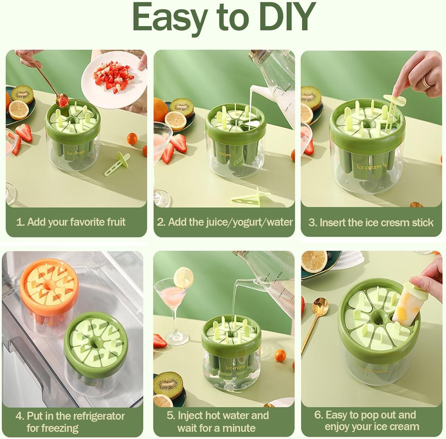 Reusable Ice Pop Molds