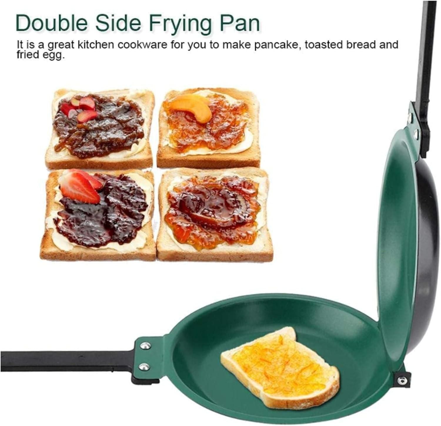 Double-Sided Nonstick Frying Pan