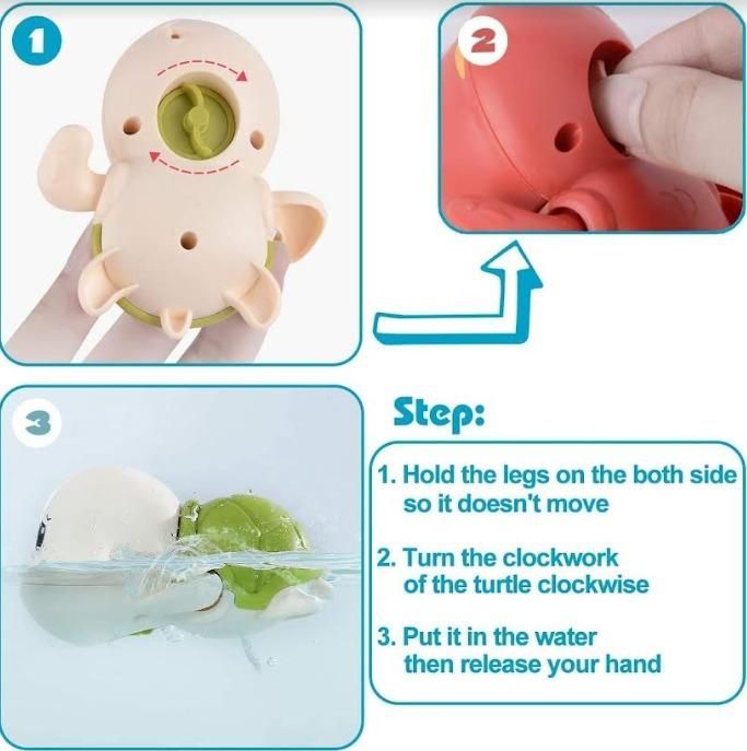 Cute Turtle Bath Toys