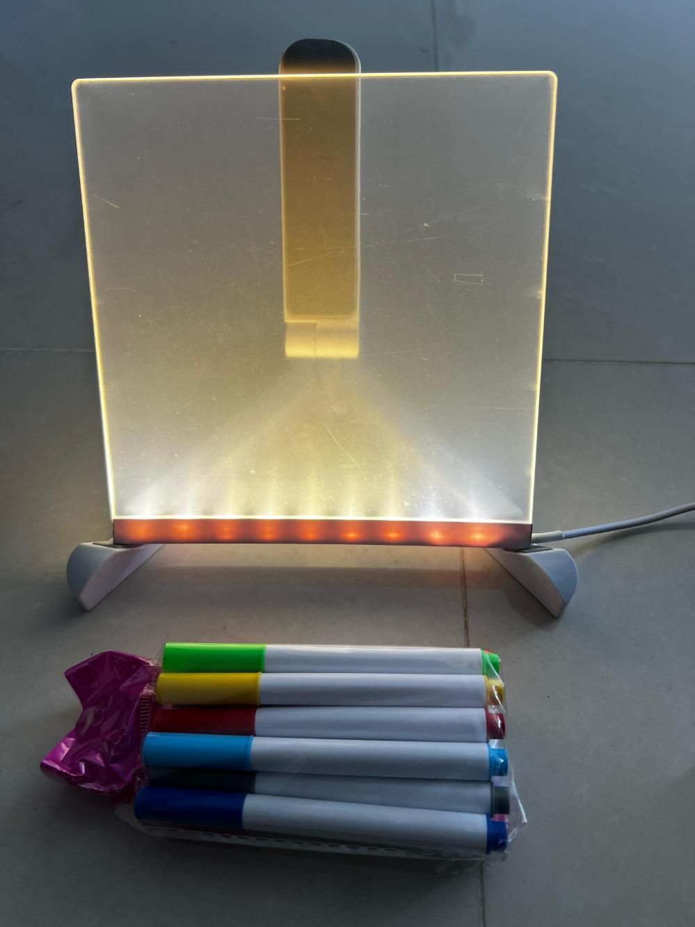 3D LED Writing Pad Lamp