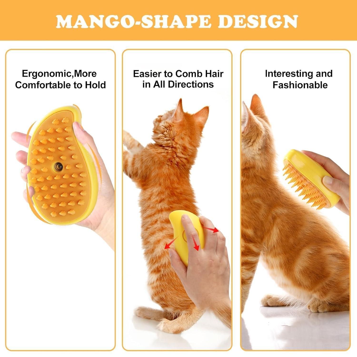 Steaming Pet Hair Brush
