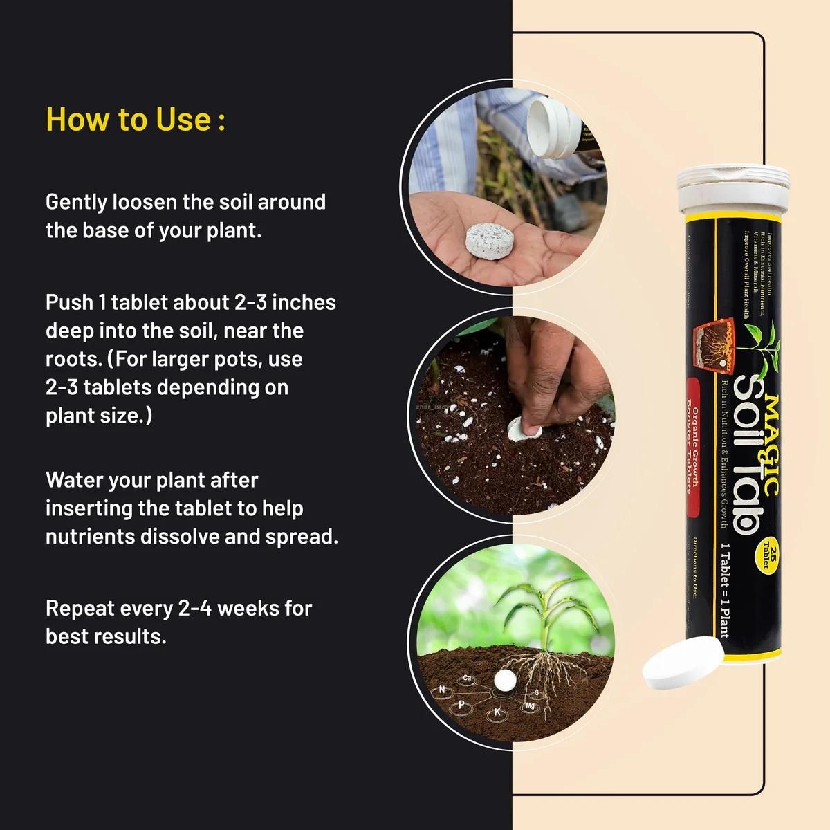 Magic Plant Soil Tablets