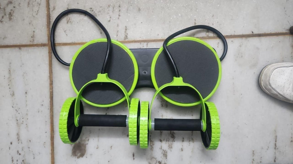 Core Roller Wheel Workout