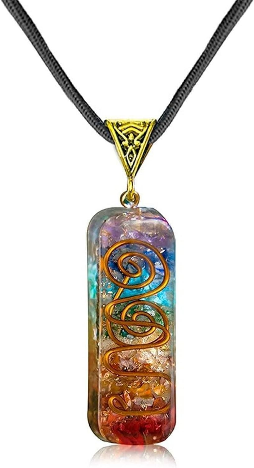 Titanium Quartz Pendant Set