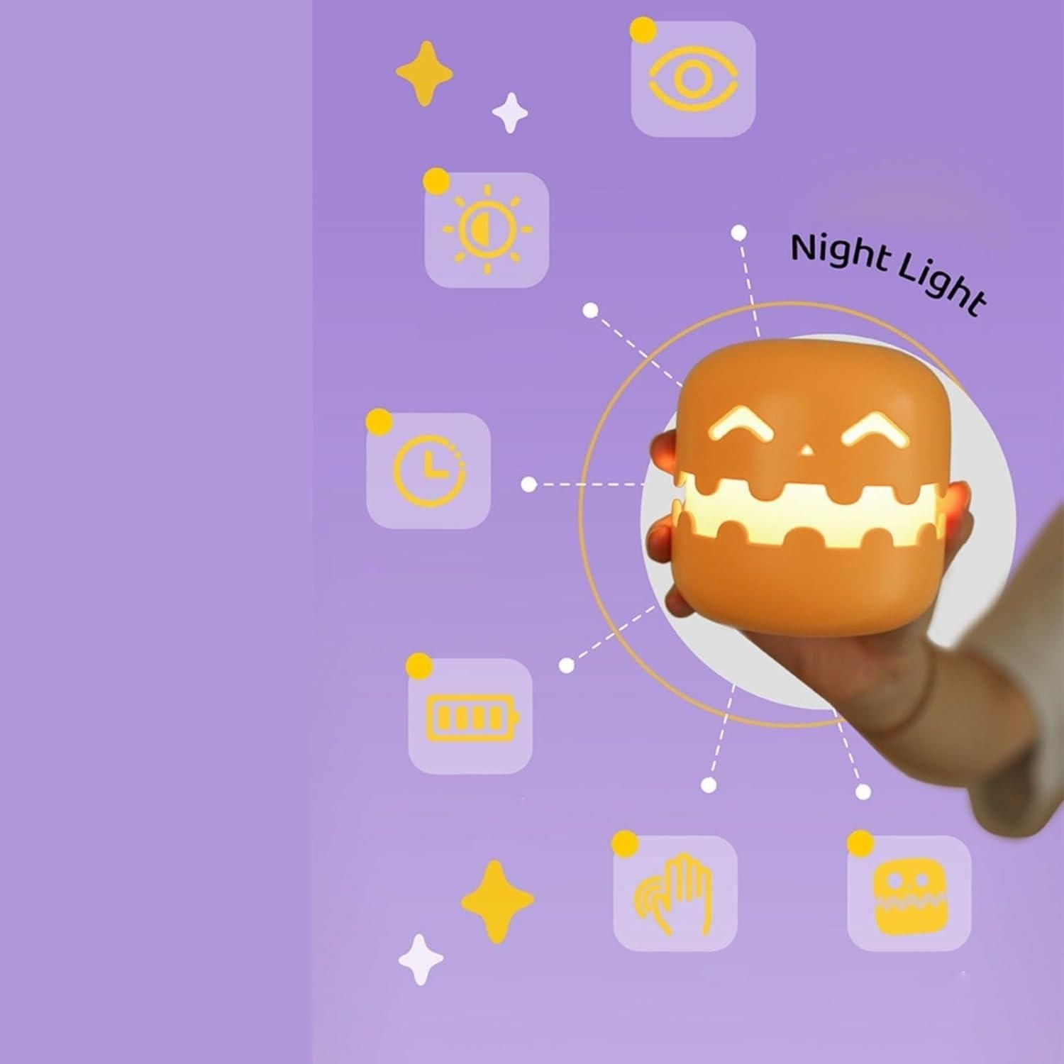 Rechargeable Pumpkin Lamp