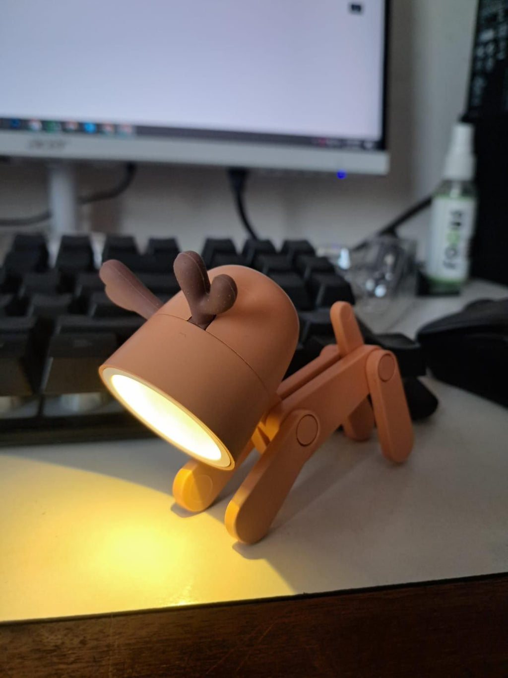Mini LED Deer Desk Lamp