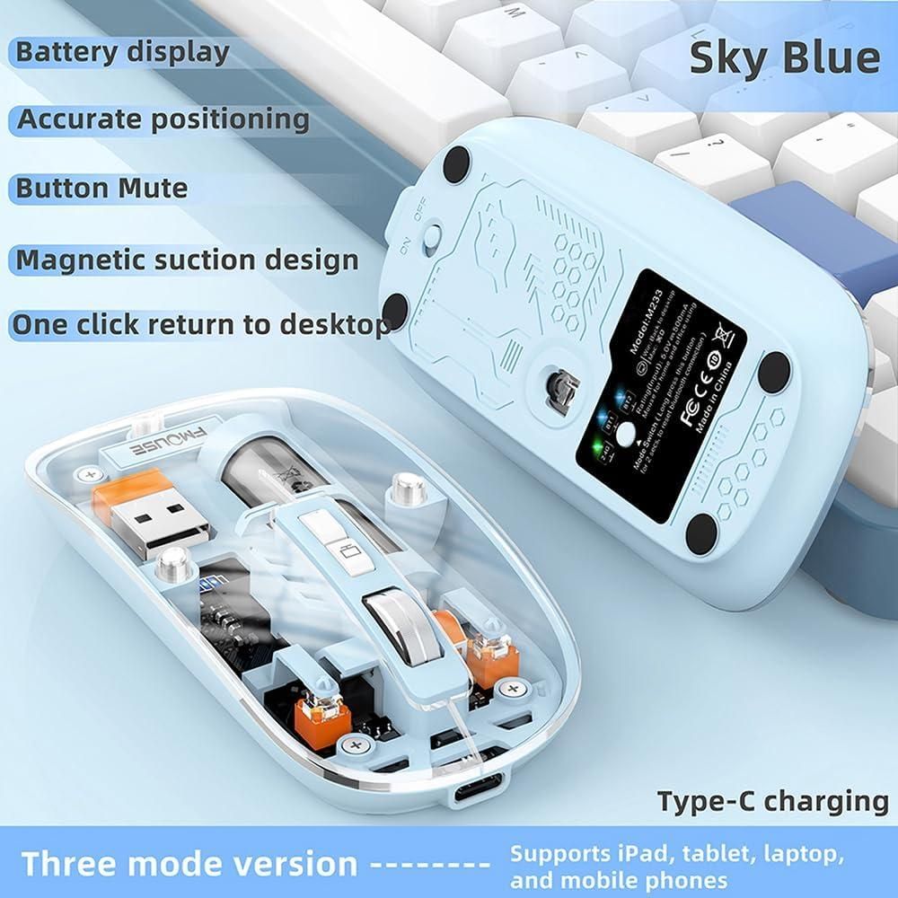 Transparent Rechargeable Mouse