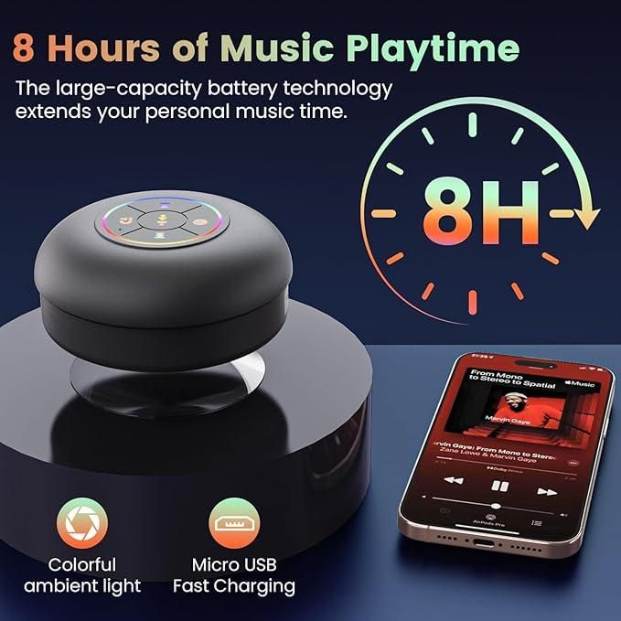 Large Suction Cup Bluetooth Speaker