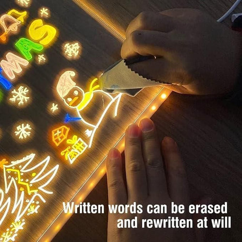 3D LED Writing Pad Lamp