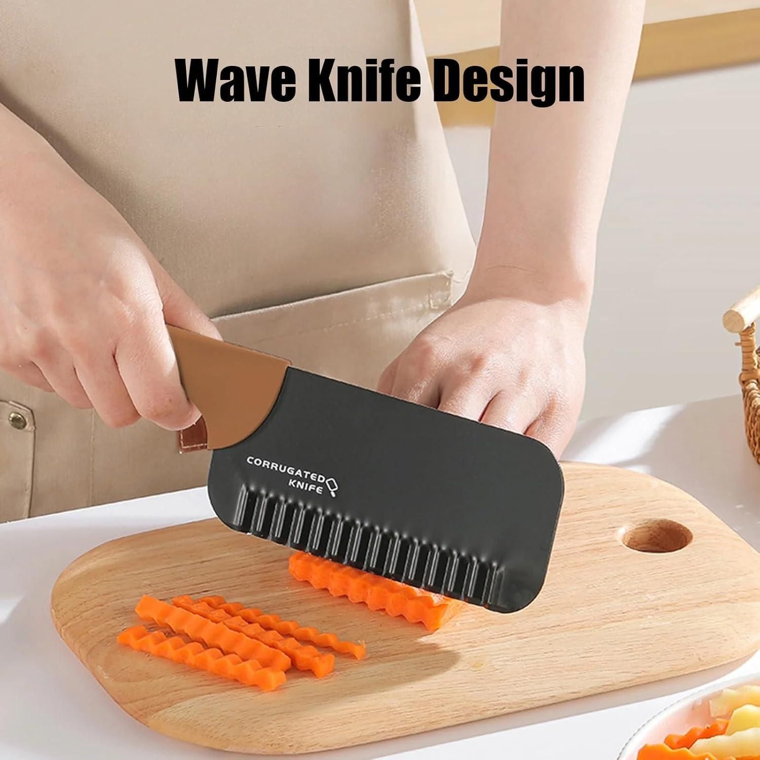 Crinkled French Fry Cutter