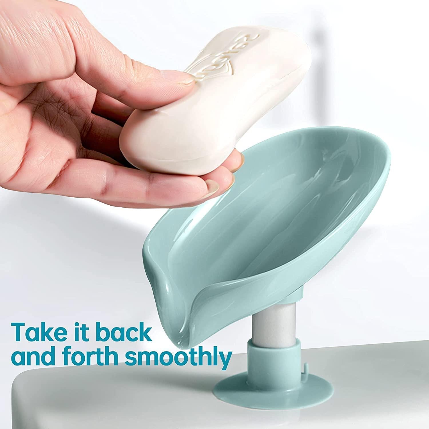 Leaf Soap Dish Suction Cup