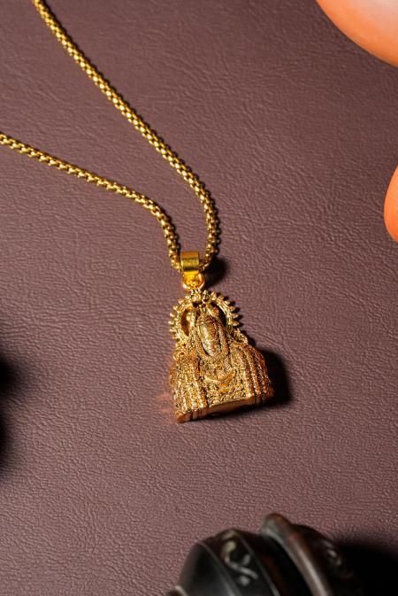 Shivling Pendant with Chain