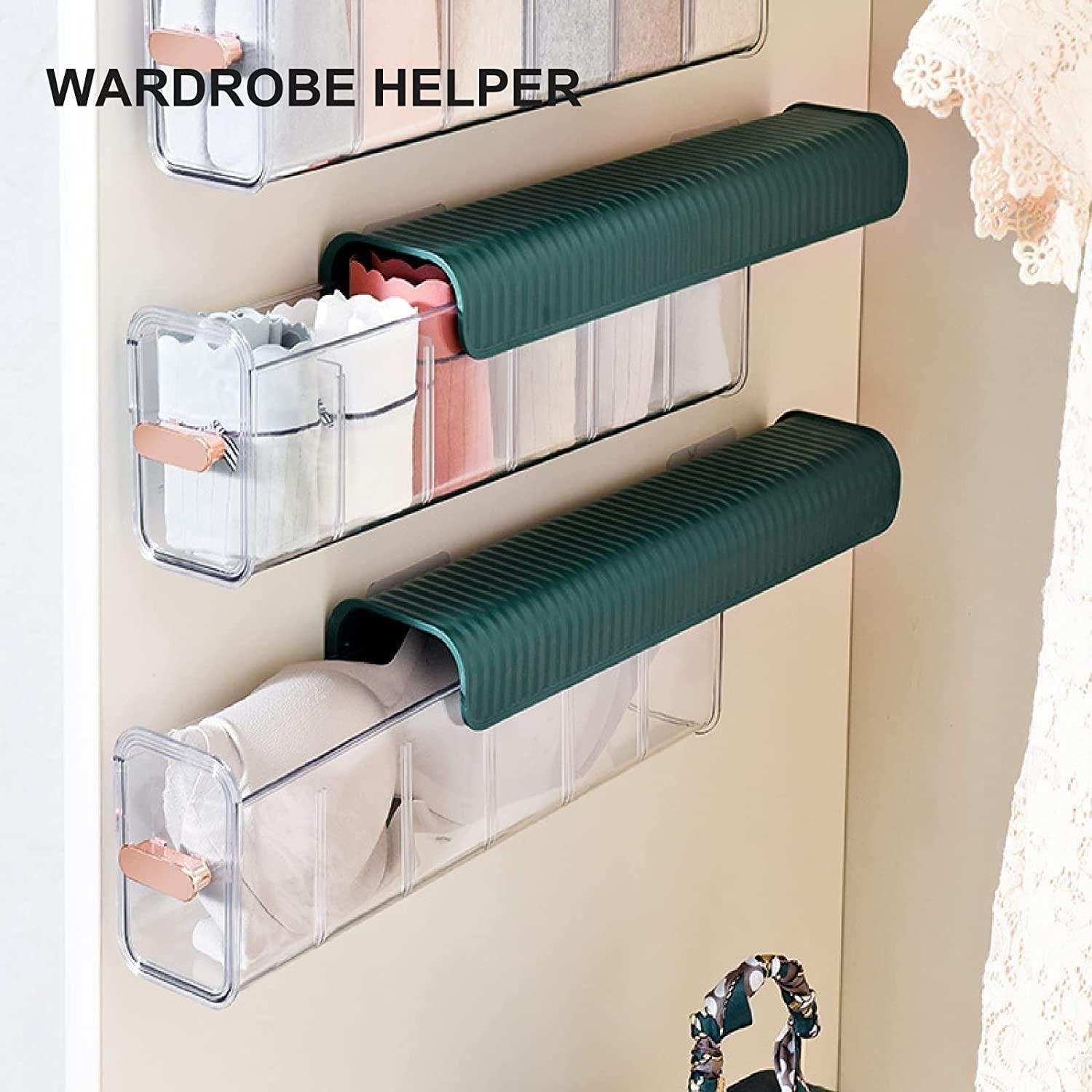Clear Wall Drawer Organizer