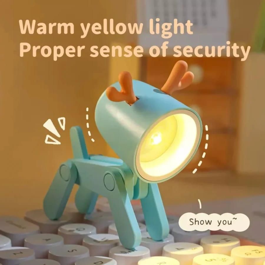 Mini LED Deer Desk Lamp
