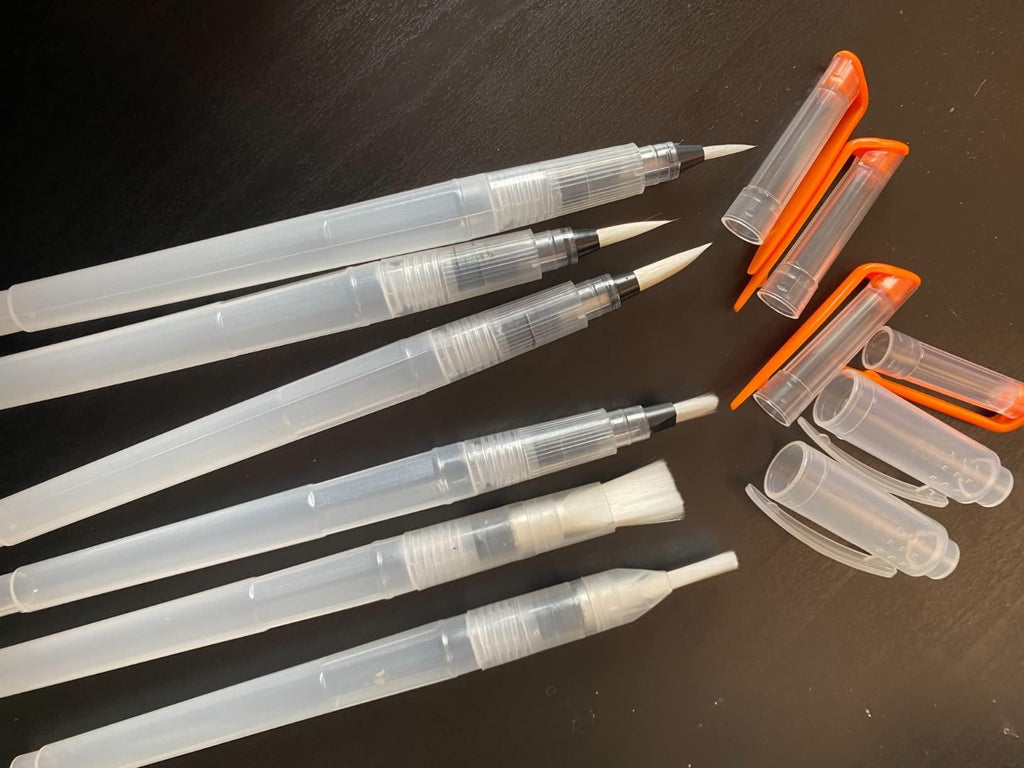 Watercolor Tank Brush Set