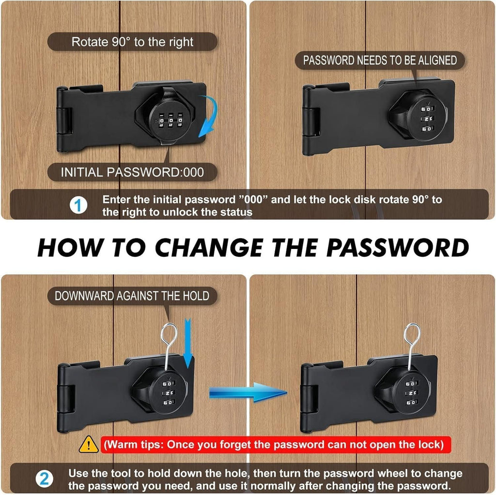 Combination Cabinet Lock