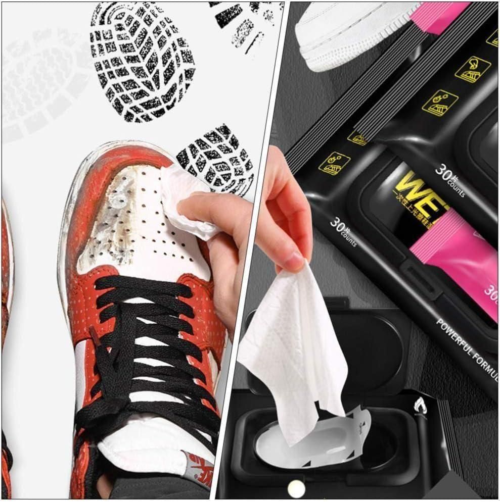 Shoe Cleaner Wipes - 80 Count