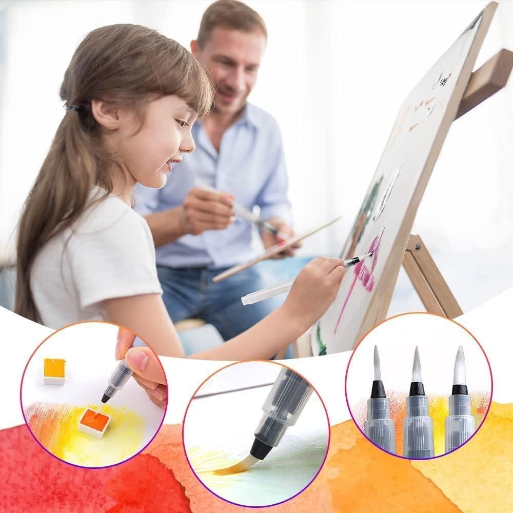 Watercolor Tank Brush Set