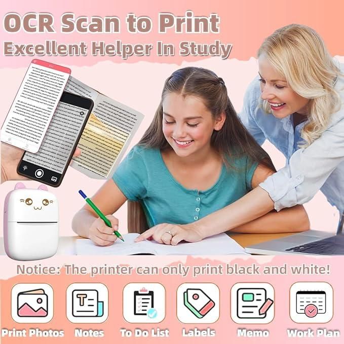Inkless Pocket Printer