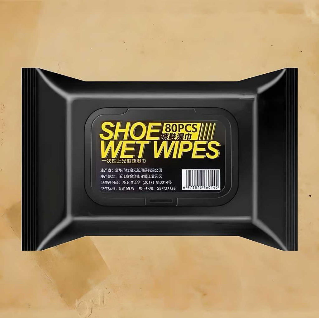 Shoe Cleaner Wipes - 80 Count