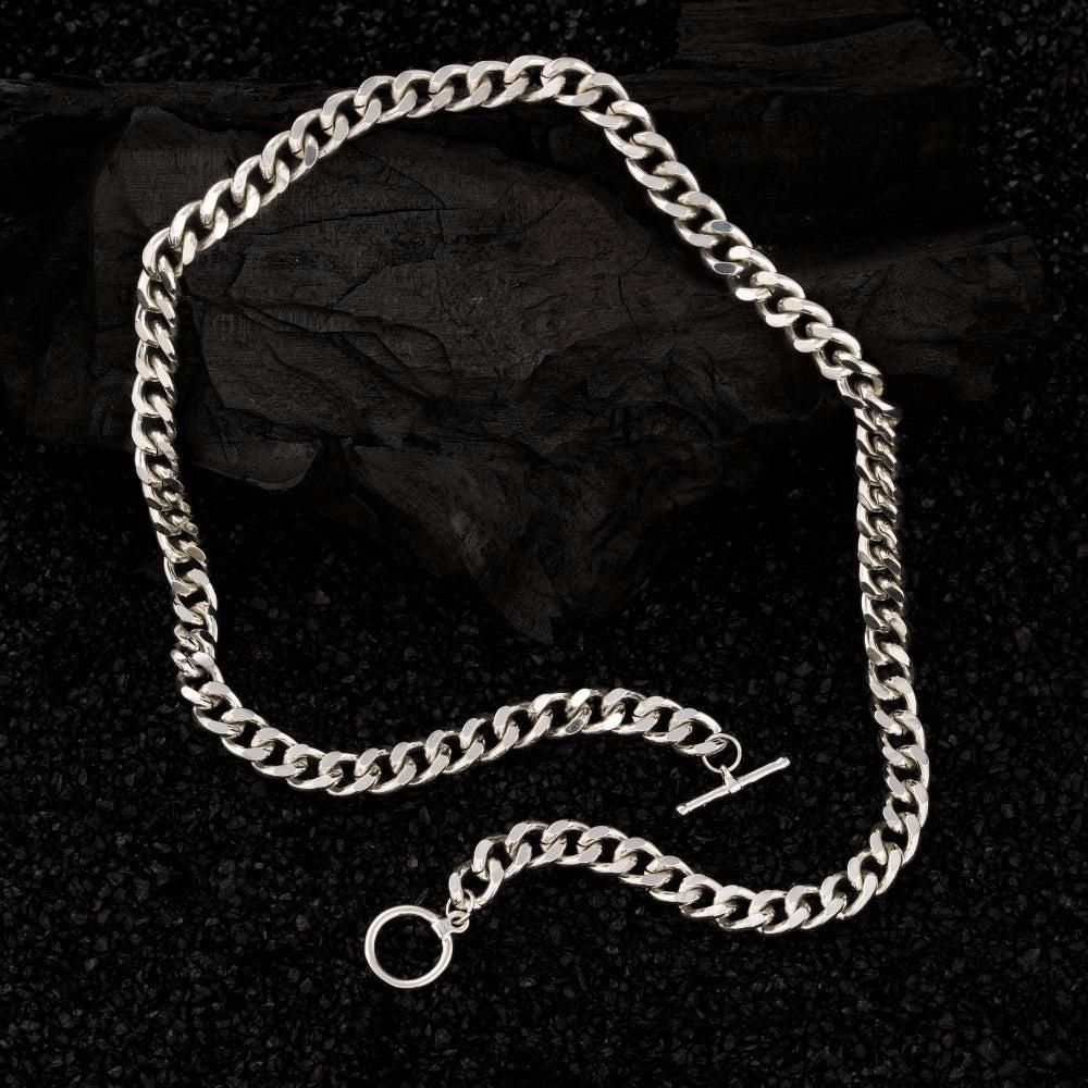 Men's Silver Cuban Chain