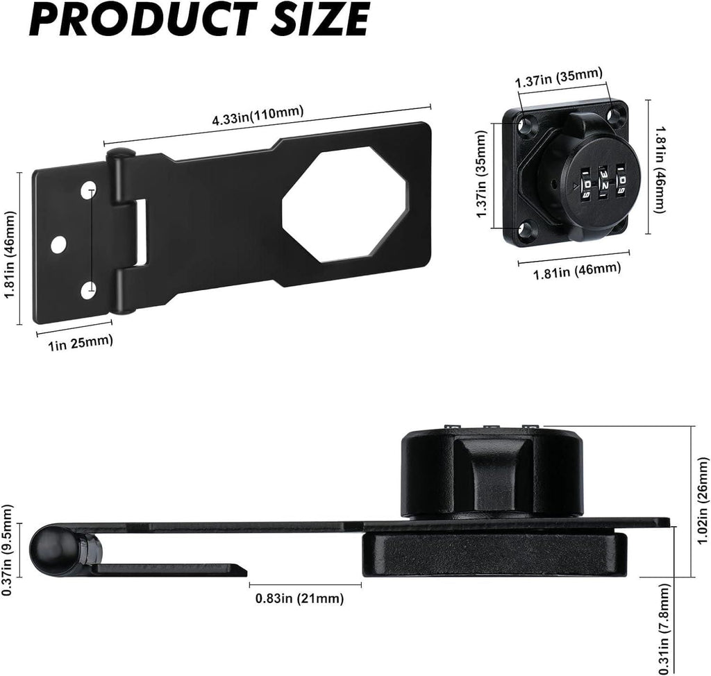 Combination Cabinet Lock