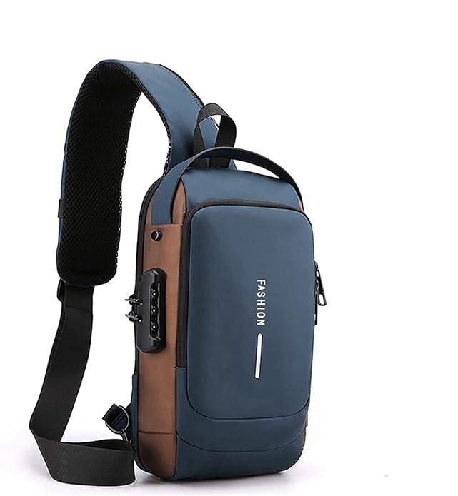Men's Leather Sling Bag