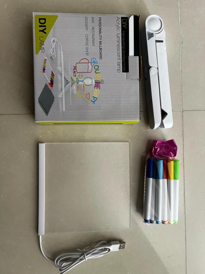 3D LED Writing Pad Lamp