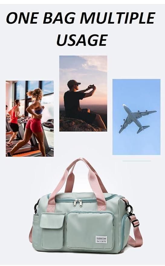 Versatile Duffle Bag with Shoes