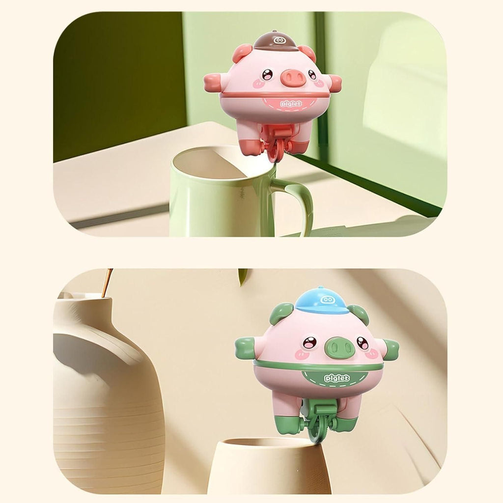 Piggy Tightrope Walker