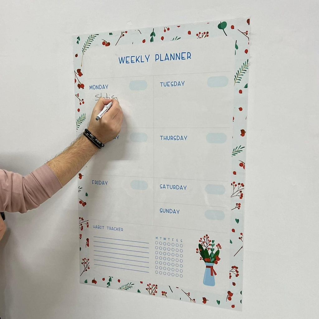 Weekly Planner Sheet Organizer