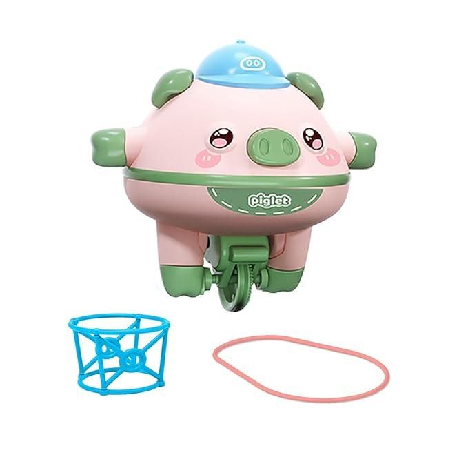 Piggy Tightrope Walker