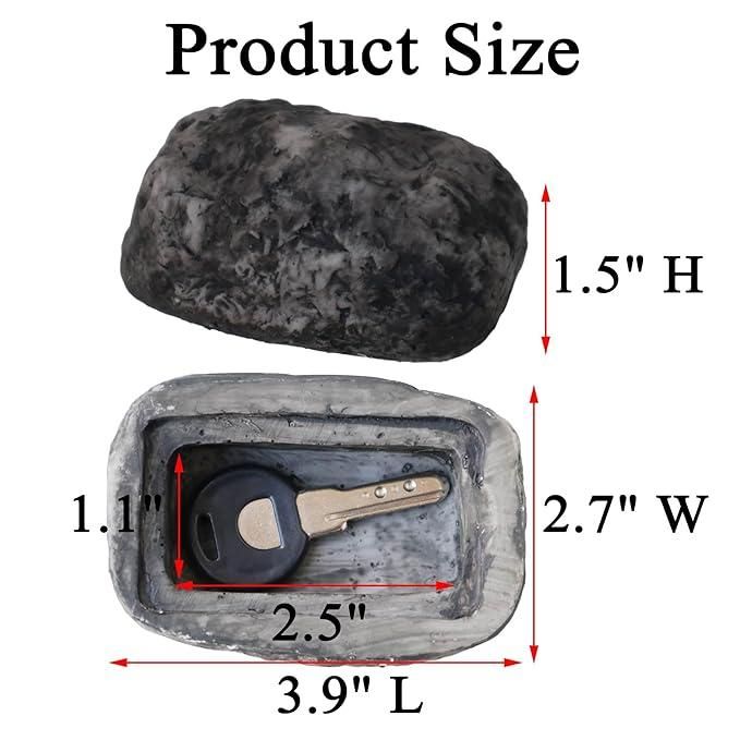 Outdoor Key Hiding Rock